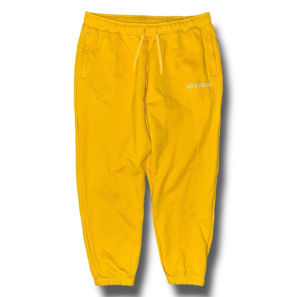 Nike Yellow Air Jordan Joggers
